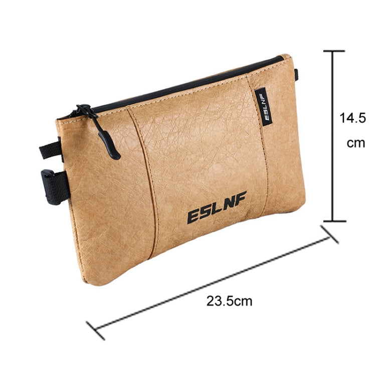 ESLNF Outdoor Cycling Bicycle Bag Mountain Bike Cell Phone Storage Side Bag - Yellow