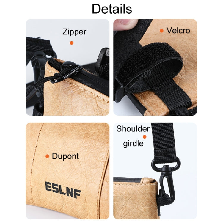 ESLNF Outdoor Cycling Bicycle Bag Mountain Bike Cell Phone Storage Side Bag - Yellow