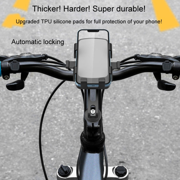 Mountain Road Bicycle Phone Holder Aluminum Alloy Cycling Navigation Bracket - Handlebar Stand Model
