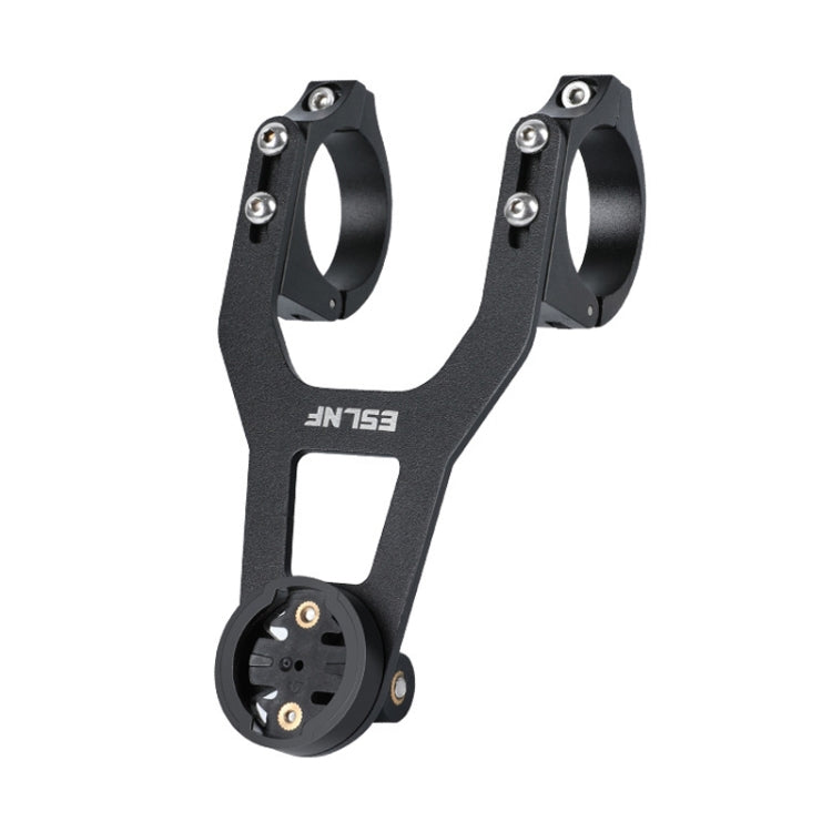 ESLNF Mountain Bike Yardstick Stand Lights Base Outdoor Riding Stainless Steel Stand - Black
