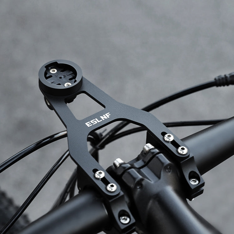 ESLNF Mountain Bike Yardstick Stand Lights Base Outdoor Riding Stainless Steel Stand - Black