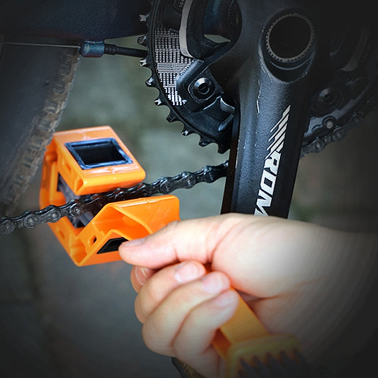 CYLION Bicycle Multifunctional Chain Washer Mountain Bike Maintenance Tools Accessories, Style: Set Two