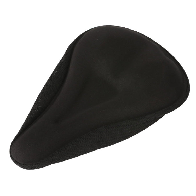 Mountain Bike Silicone Saddle Cover Cycling Stereo Saddle Gear - Black