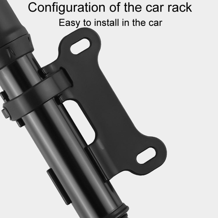 Bicycle High Pressure Pump Home Mini Portable Basketball Inflator Accessories - Black