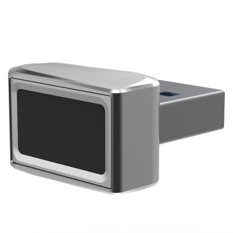 USB Fingerprint Reader Windows Hello Dongle Module for Windows 10 and Above Systems - Silver