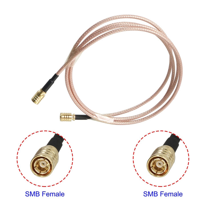 30cm SMB Female To SMB Female RG316 Coaxial Cable Jumper