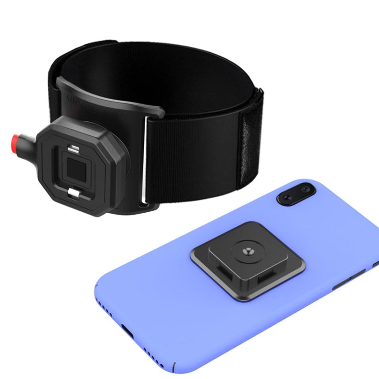 Outdoor Sports Wrist Band Mobile Phone Holder Running Fitness Wrist Strap Phone Holder - Black