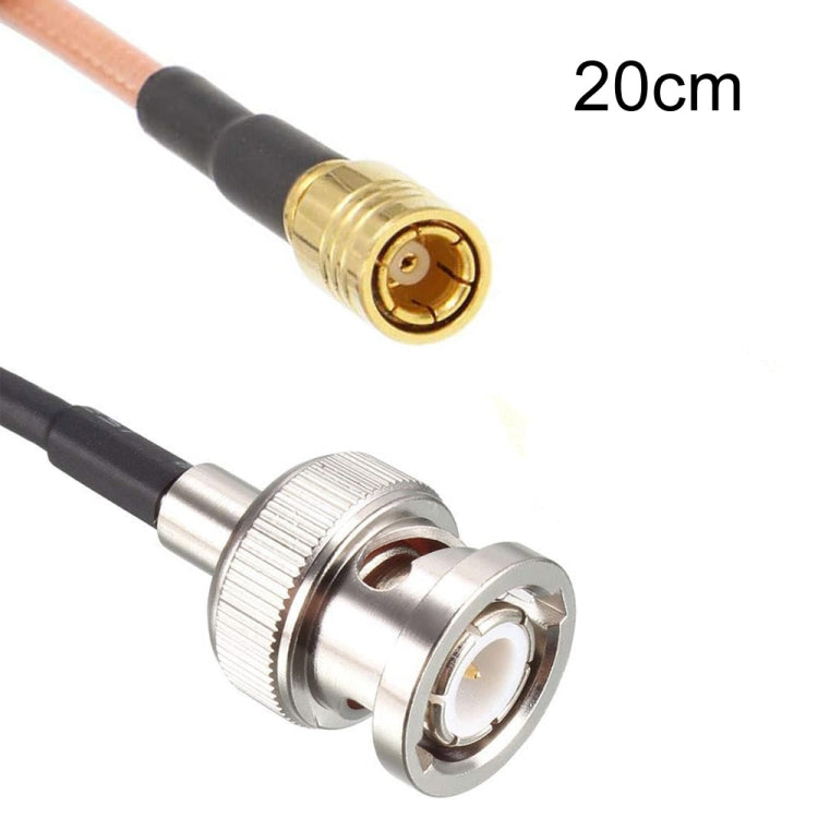 20cm RF Coaxial Cable BNC Male To SMB Female RG316 Adapter Extension Cable