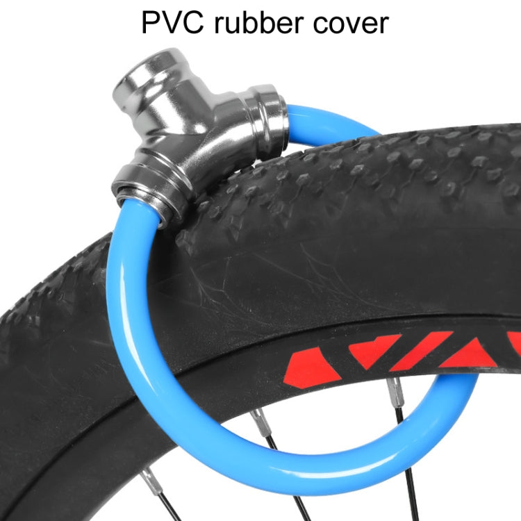 Mountain Bike Cable Lock Outdoor Cycling Waterproof Anti-Theft Lock - Random Color Delivery