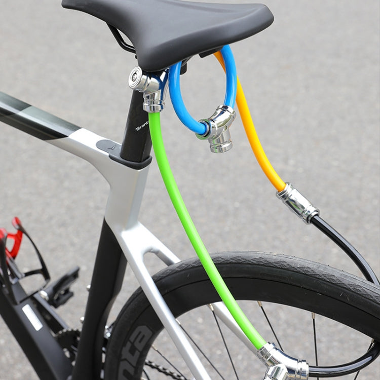 Mountain Bike Cable Lock Outdoor Cycling Waterproof Anti-Theft Lock - Random Color Delivery
