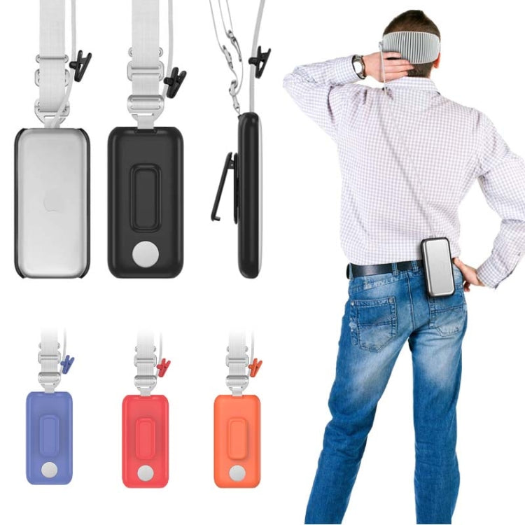 For Apple Vision Pro Battery PC Case Holder With Belt Clip And Shoulder Strap VR Headset Accessory