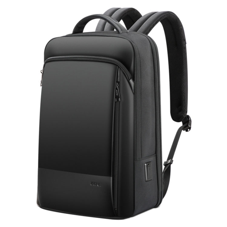 Bopai 61-53111 Large-capacity Waterproof Business Laptop Backpack With USB+Type-C Port - Black