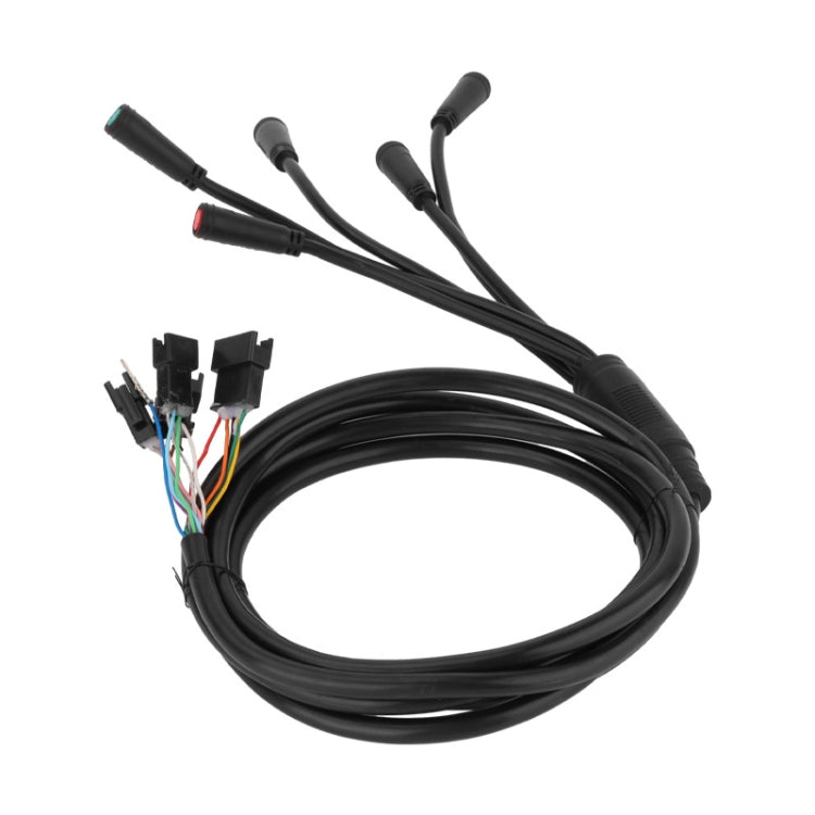 For KUGOO M5 AIMITE Electric Scooter One-To-Five Data Cables - Black