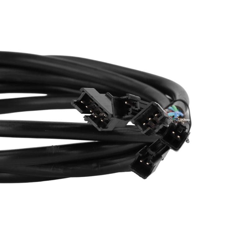 For KUGOO M5 AIMITE Electric Scooter One-To-Five Data Cables - Black