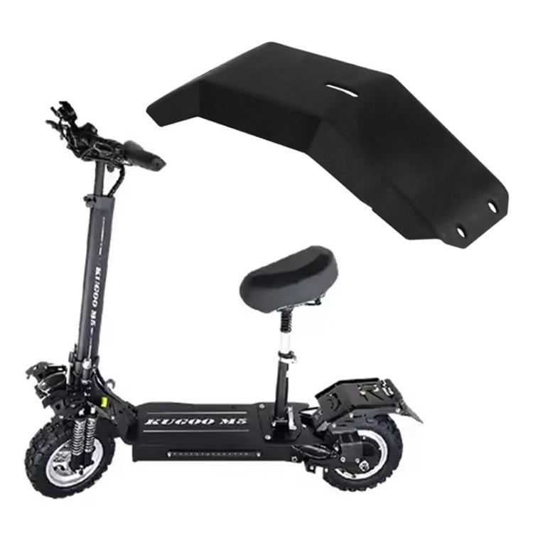 For KUGOO M5 AIMITE Electrical Scooter Rear Mudguard Accessories - Black