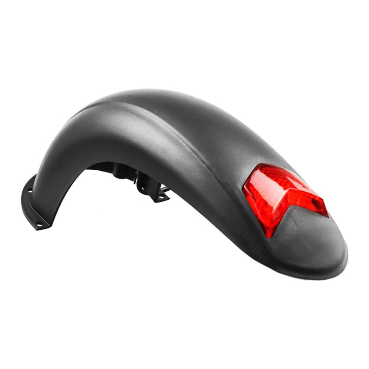 AIMITE For 10 Inch KUGOO M4 Electric Scooter Rear Fender Accessories With Tail Light - Black