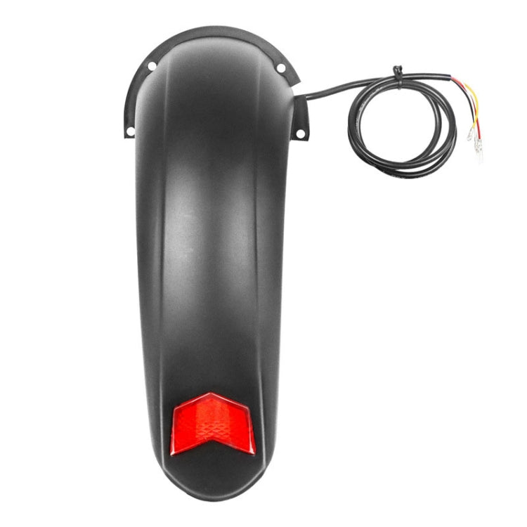 AIMITE For 10 Inch KUGOO M4 Electric Scooter Rear Fender Accessories With Tail Light - Black