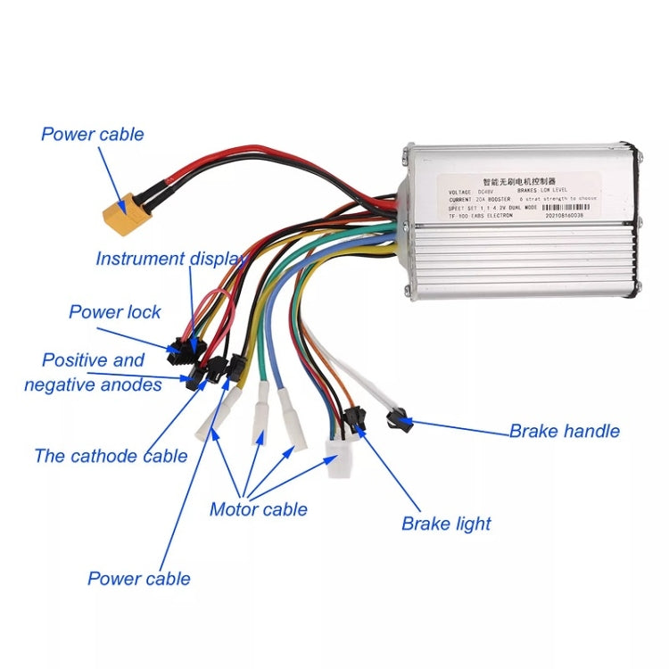 For KUGOO M4 AIMITE 48V Scooter Intelligent Brushless Controller - AMT-M4-001