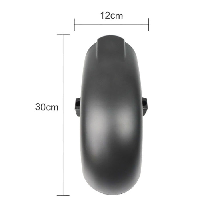 AIMITE For 10 inch KUGOO M4 Electric Scooter Front Fender Water Baffle - Black