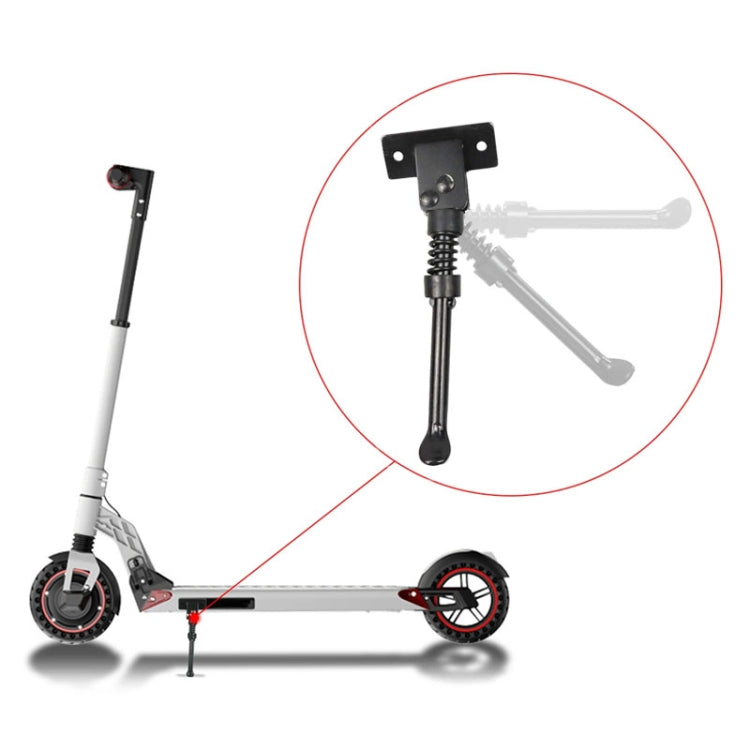 AIMITE For 10 Inch KUGOO M4 Electric Scooter Metal Foot Support Bracket Parking Kickstand - Black