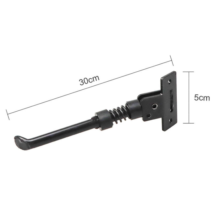 AIMITE For 10 Inch KUGOO M4 Electric Scooter Metal Foot Support Bracket Parking Kickstand - Black