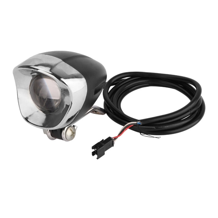 For KUGOO M5 AIMITE Electrical Scooter Front Headlight Warning Lights - Black