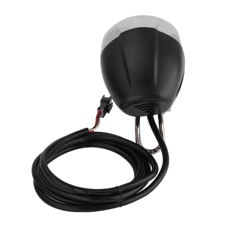 For KUGOO M5 AIMITE Electrical Scooter Front Headlight Warning Lights - Black