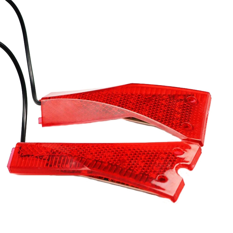 For KUGOO M4 AIMITE 1pair Electric Scooter Left and Right Turn Warning Lights - Red