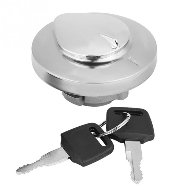 Suitable for Honda CA250 Motorcycle Modified Fuel Tank Cap - Silver