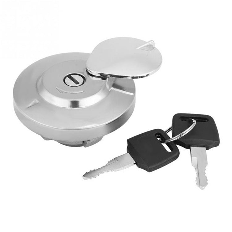 Suitable for Honda CA250 Motorcycle Modified Fuel Tank Cap - Silver