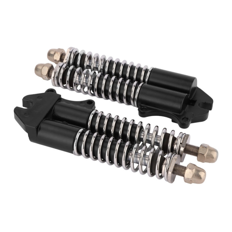 For KUGOO M5 AIMITE 1pair Electrical Scooter Accessories Shock Absorbers Dual Spring - Black