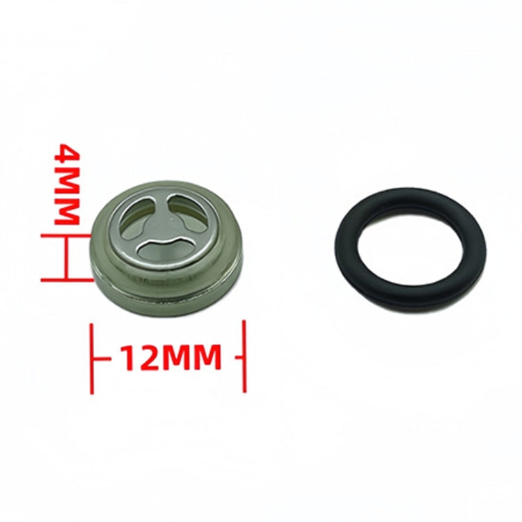 2pairs Motorcycle Electric Vnehicle Disc Brake Upper Pump Oil Mirror - 12mm