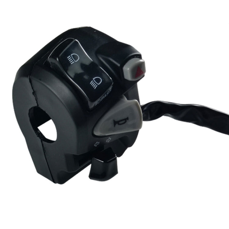 For Honda Click150i Left Handlebar Turn Signal Motorcycle Switch Accessories - Black