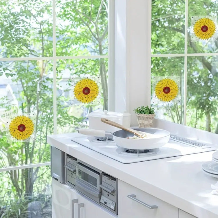 3pcs Fly Stickers Window Traps Insecticide Paper Sticky Insect Traps