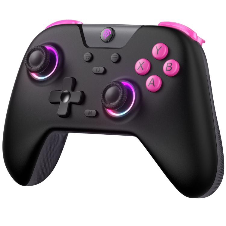 EasySMX X05 Wireless Gamepad Hall RGB Effect Controller For PC / Phone / Switch / Steam Deck - Black Pink