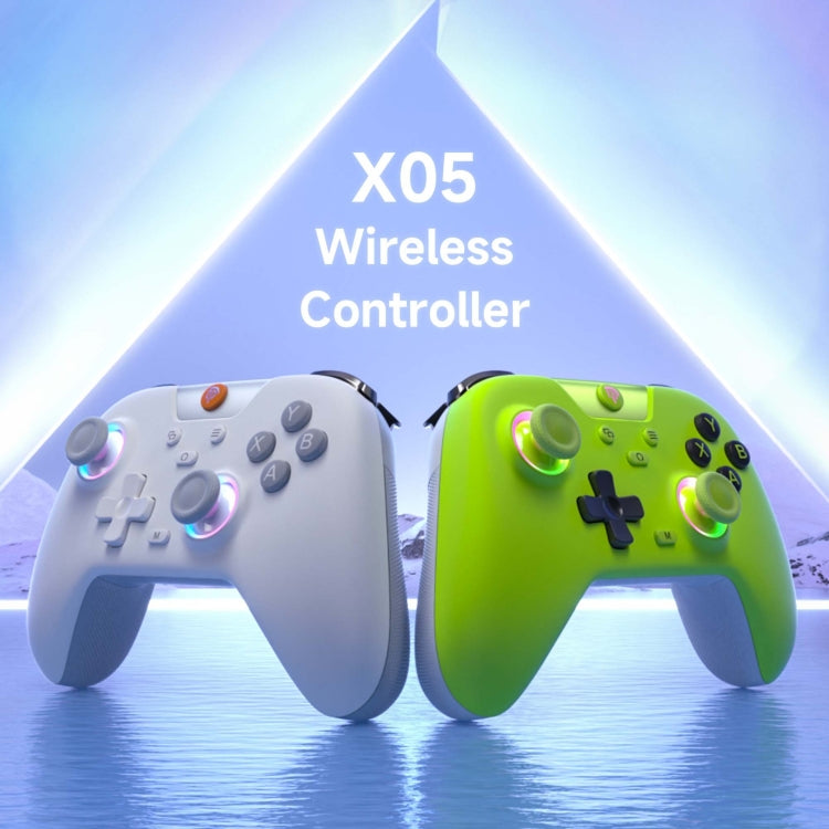 EasySMX X05 Wireless Gamepad Hall RGB Effect Controller For PC / Phone / Switch / Steam Deck - Black Pink