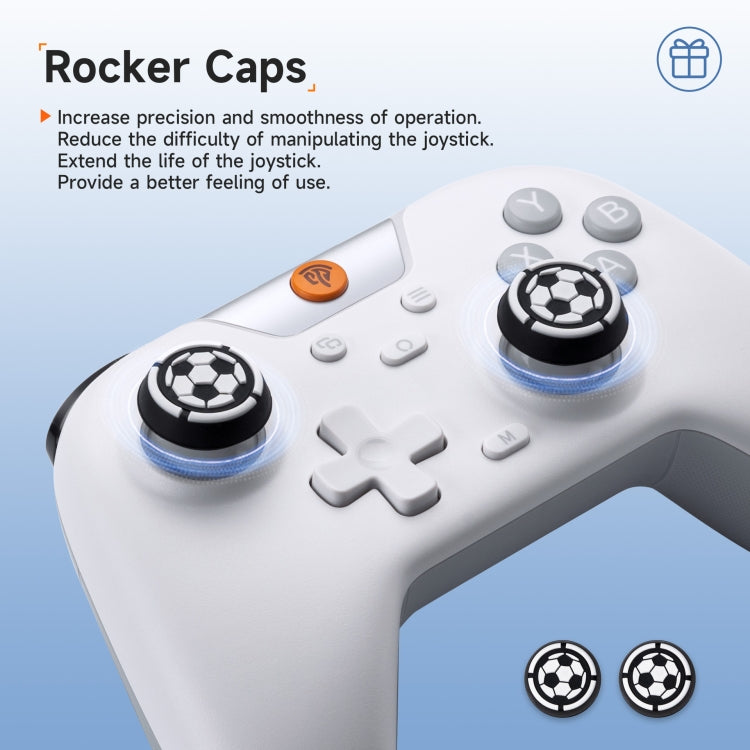 EasySMX X05 Wireless Gamepad Hall RGB Effect Controller For PC / Phone / Switch / Steam Deck - Black Pink