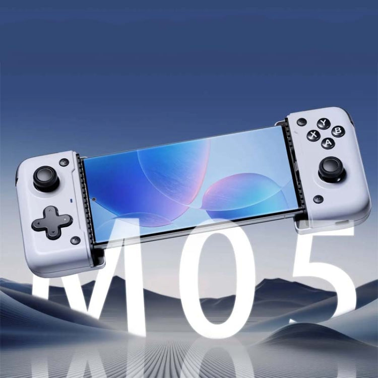 EasySMX M05 Mobile Gaming Controller For Type-C Mobile Phones And IPhone 15 Series With Hall Trigger - Black White