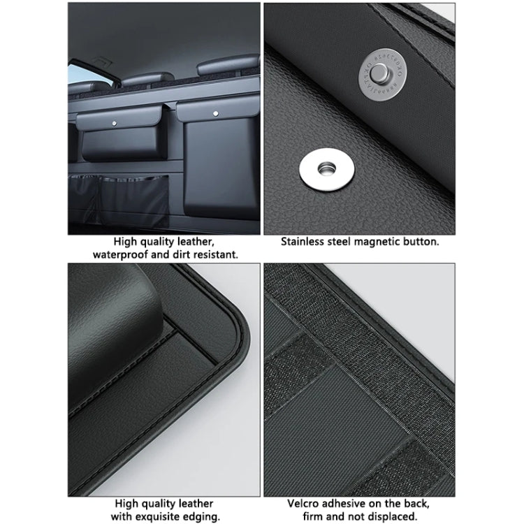 Car Trunk Multifunctional Storage Bag - Black