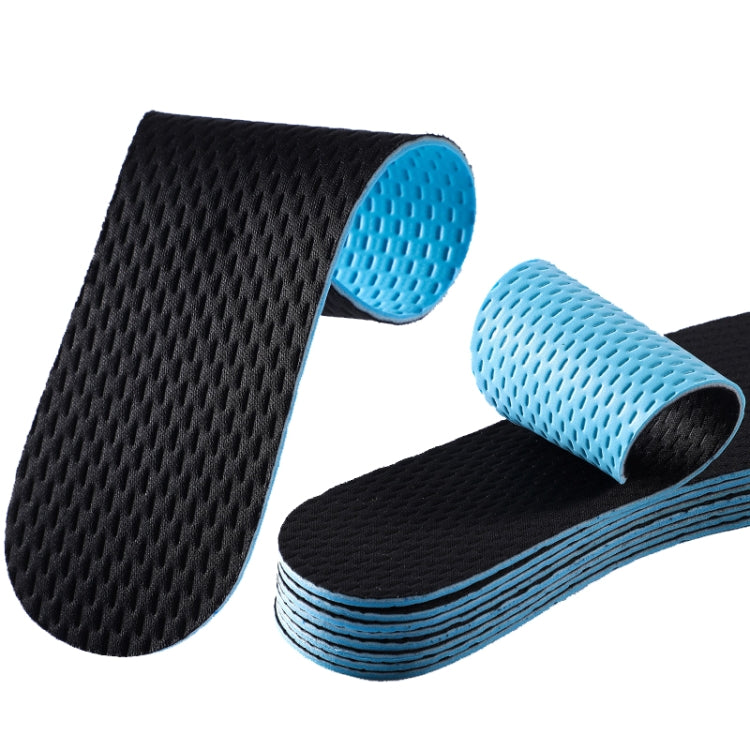 1pair Summer Thin Anti-Odor Sweat Insole Unisex Breathable Soft Shoes Insoles, Size: 35-36