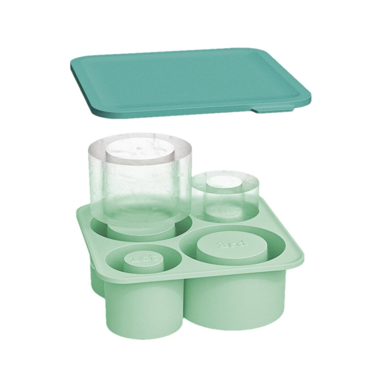 For Stanley Cup 4 In 1 Ice Lattice Mold Silicone Ice Maker Box