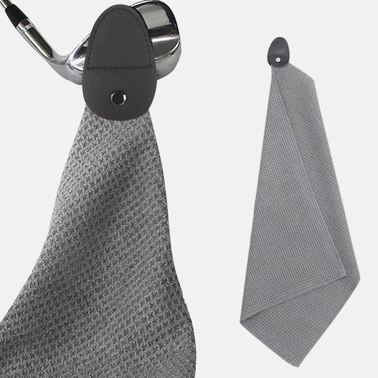 Magnetic Golf Towel Microfiber Waffle Pattern Golf Cleaning Towel