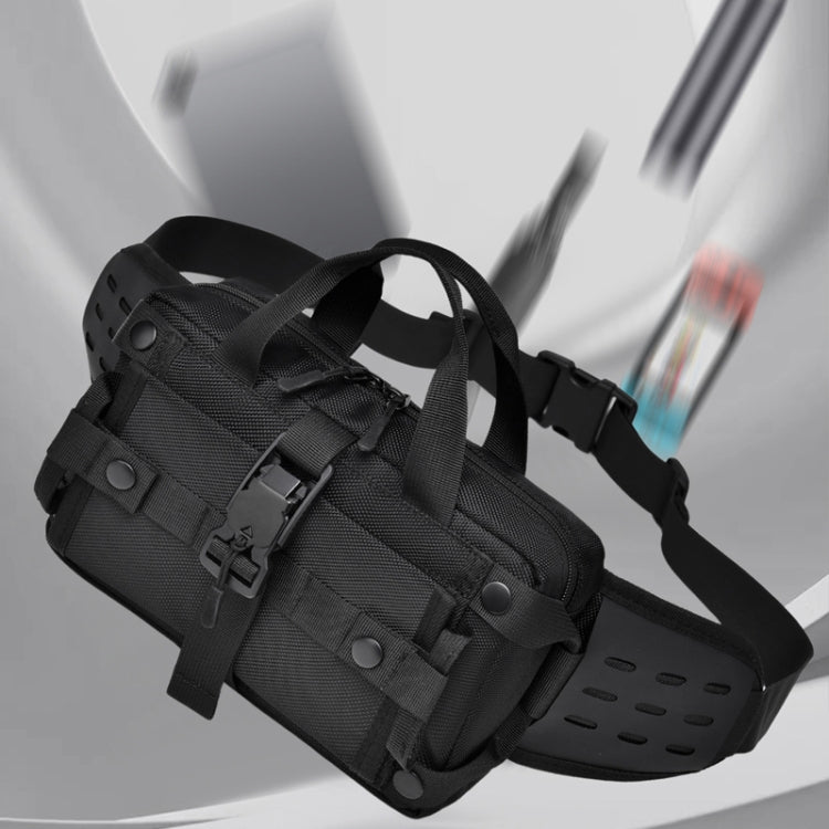 WEIXIER Y9580 Men Sports Waterproof Waist Pack Outdoor Crossbody Single Shoulder Cell Phone Bag