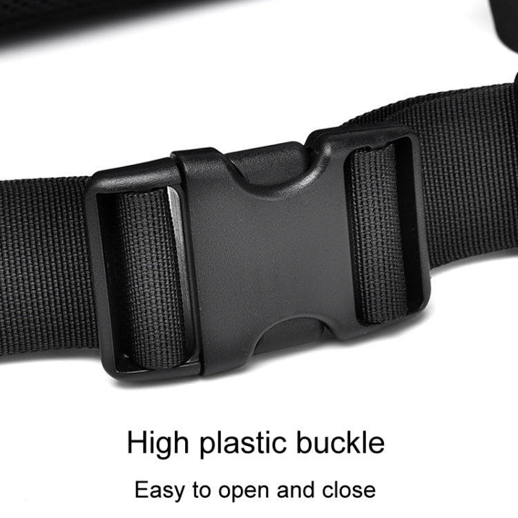 WEIXIER Y9580 Men Sports Waterproof Waist Pack Outdoor Crossbody Single Shoulder Cell Phone Bag