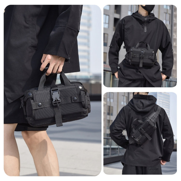 WEIXIER Y9580 Men Sports Waterproof Waist Pack Outdoor Crossbody Single Shoulder Cell Phone Bag