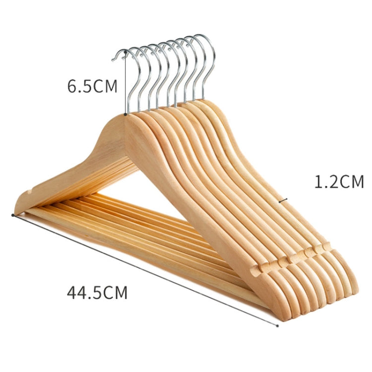 Solid Wooden Clothes Rack Anti-skid Clothes Hanger - Eucalyptus Grade 1
