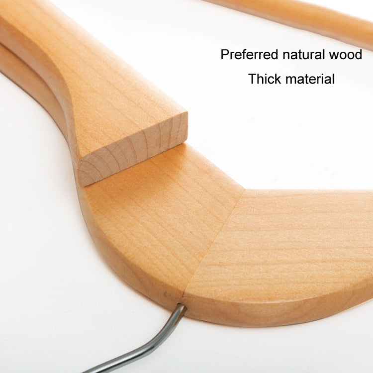 Solid Wooden Clothes Rack Anti-skid Clothes Hanger - Eucalyptus Grade 1