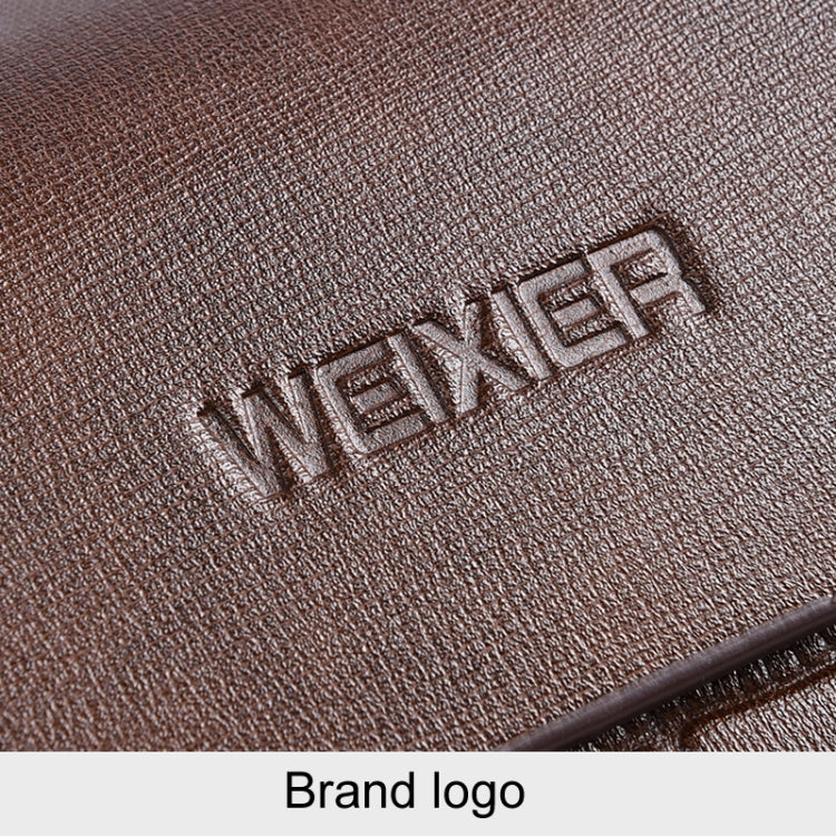 WEIXIER W129 Men Magnetic Buckle Anti-Theft Clutch Bag Large Capacity Multi-Card Wallet