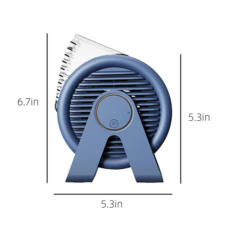F7 Snail-shaped Desktop Mini Portable Bladeless Air Circulation Fan