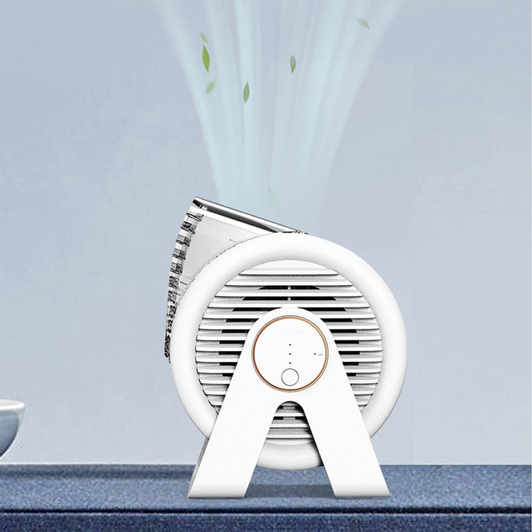 F7 Snail-shaped Desktop Mini Portable Bladeless Air Circulation Fan